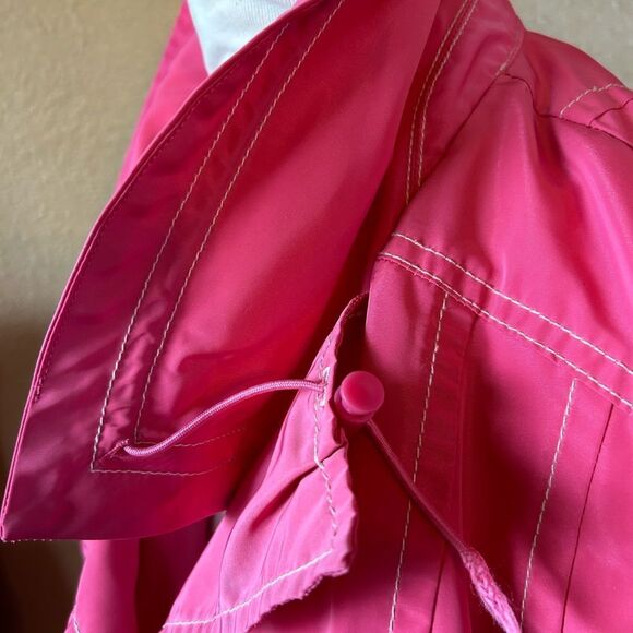Tribal pink jacket zip up pockets size 10 and lightweight - Picture 5 of 6